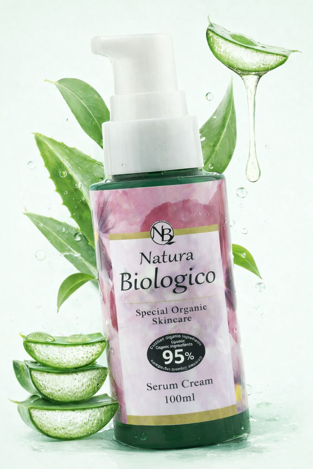 Natura Biologico セラムクリーム with aloe vera