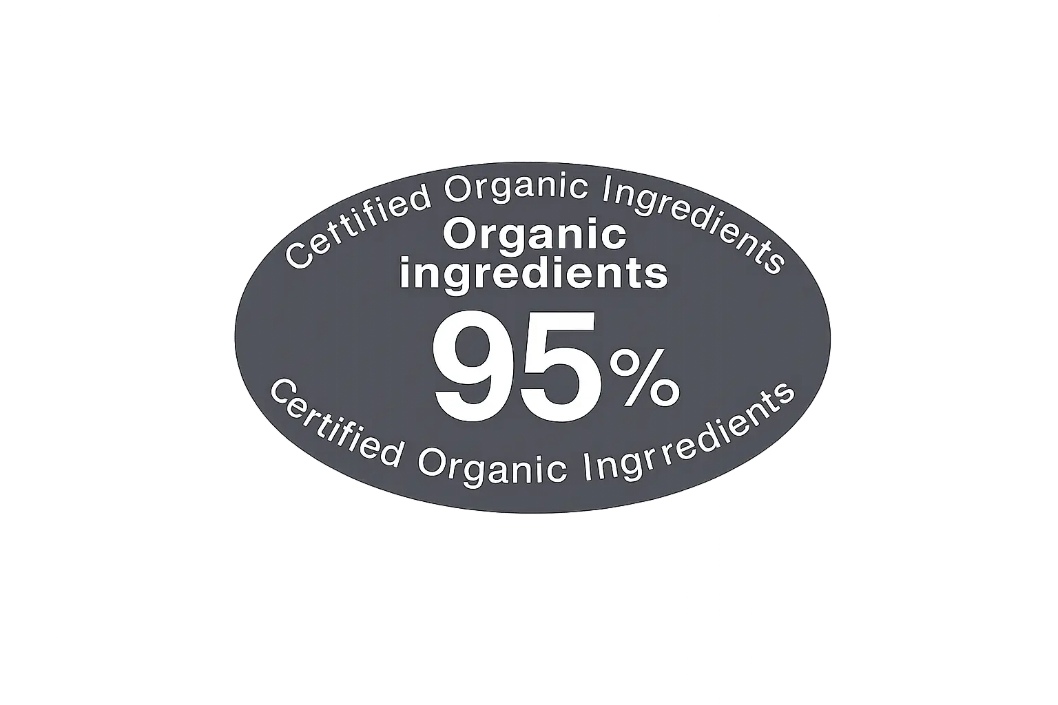 95% organic